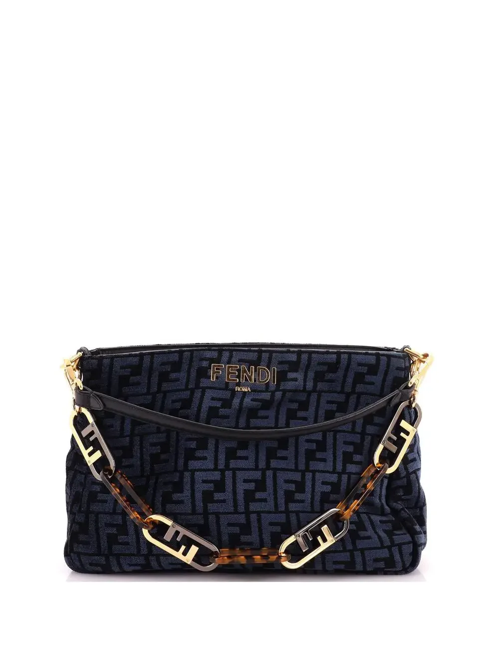 Fendi O'Lock Zip Shoulder Bag Zucca #325938F24B